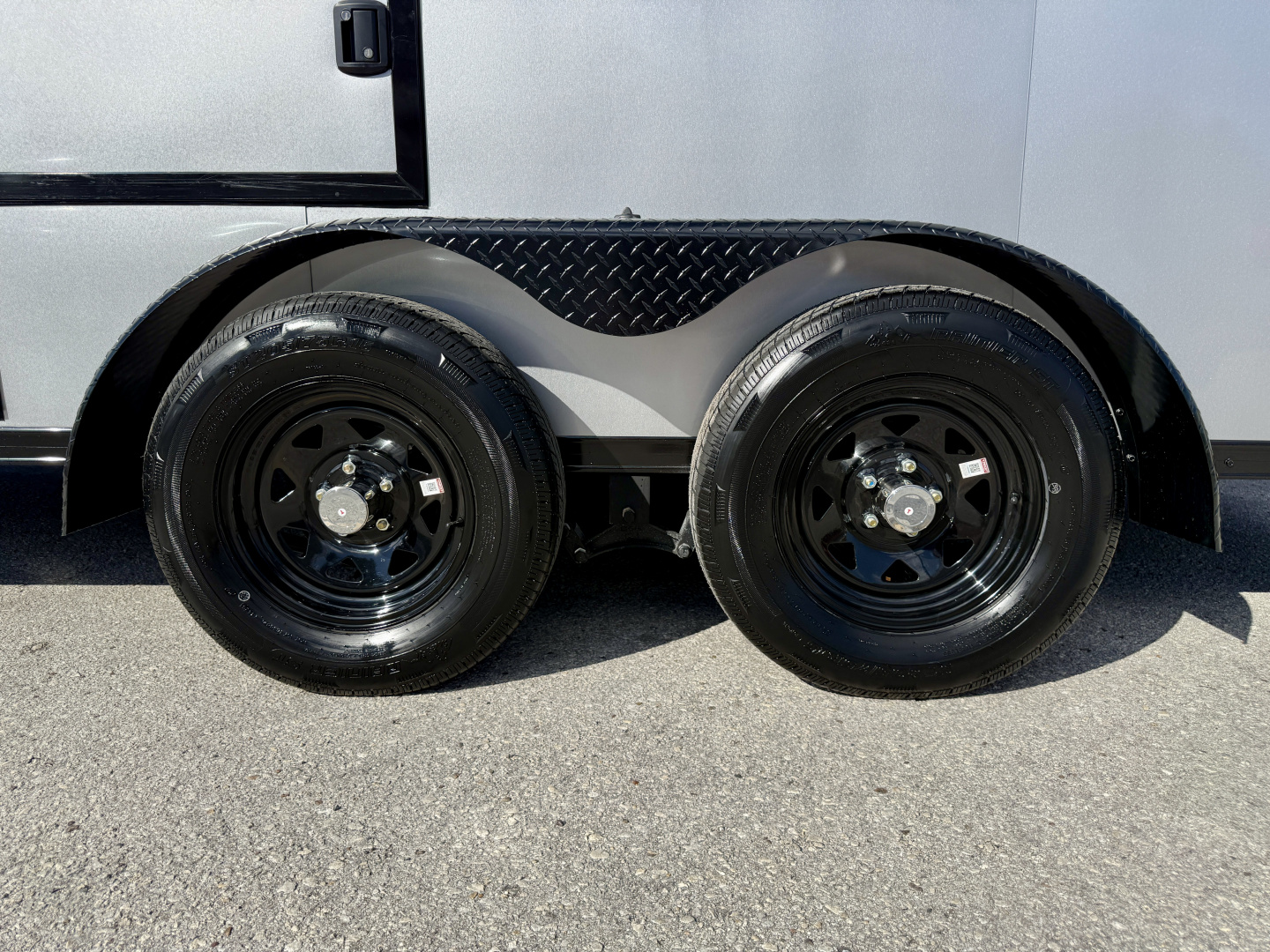 New 2026 Formula Trailers 7x16 UTV Rear Ramp Door 7K Black Out Package Cargo / Enclosed Trailer