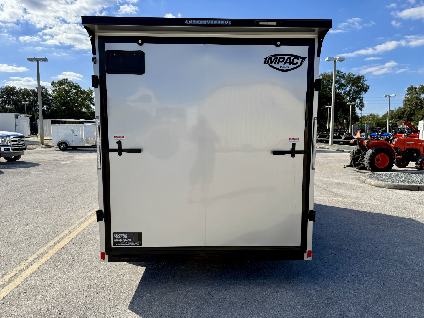 New 2026 Formula Trailers 7x16 UTV Rear Ramp Door 7K Black Out Package Cargo / Enclosed Trailer