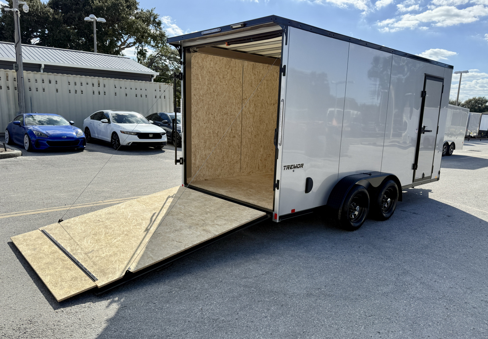 New 2026 Formula Trailers 7x16 UTV Rear Ramp Door 7K Black Out Package Cargo / Enclosed Trailer