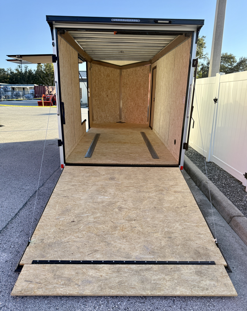 New 2026 Formula Trailers 7x16 UTV Rear Ramp Door 7K Black Out Package Cargo / Enclosed Trailer