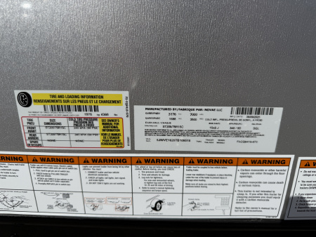 New 2026 Formula Trailers 7x16 UTV Rear Ramp Door 7K Black Out Package Cargo / Enclosed Trailer