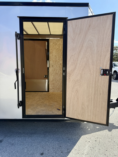 New 2026 Formula Trailers 7x16 UTV Rear Ramp Door 7K Black Out Package Cargo / Enclosed Trailer