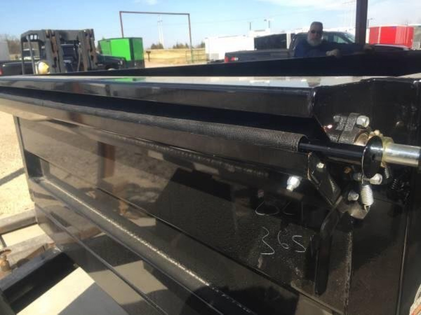 New Iron Bull NEW 83X14 DUMP TRAILER OPEN UTILITY W/TARP AND RAMP Dump Trailer
