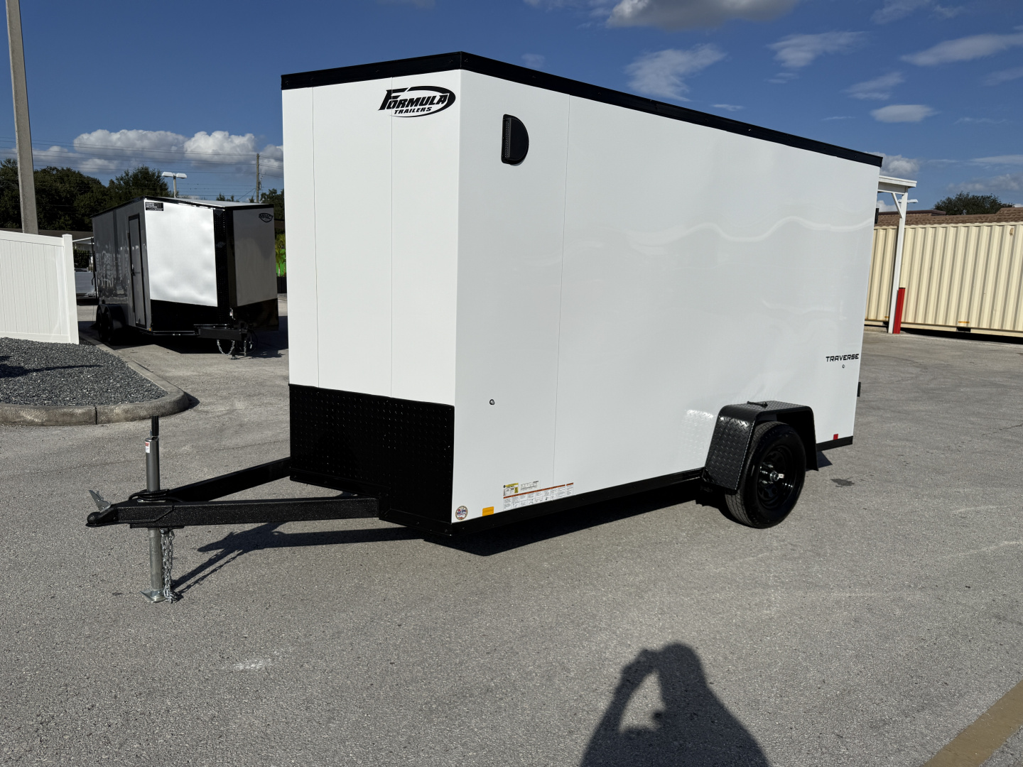 New 2026 Formula Trailers 6x12 3K Rear Ramp Door Black Out Package Cargo / Enclosed Trailer