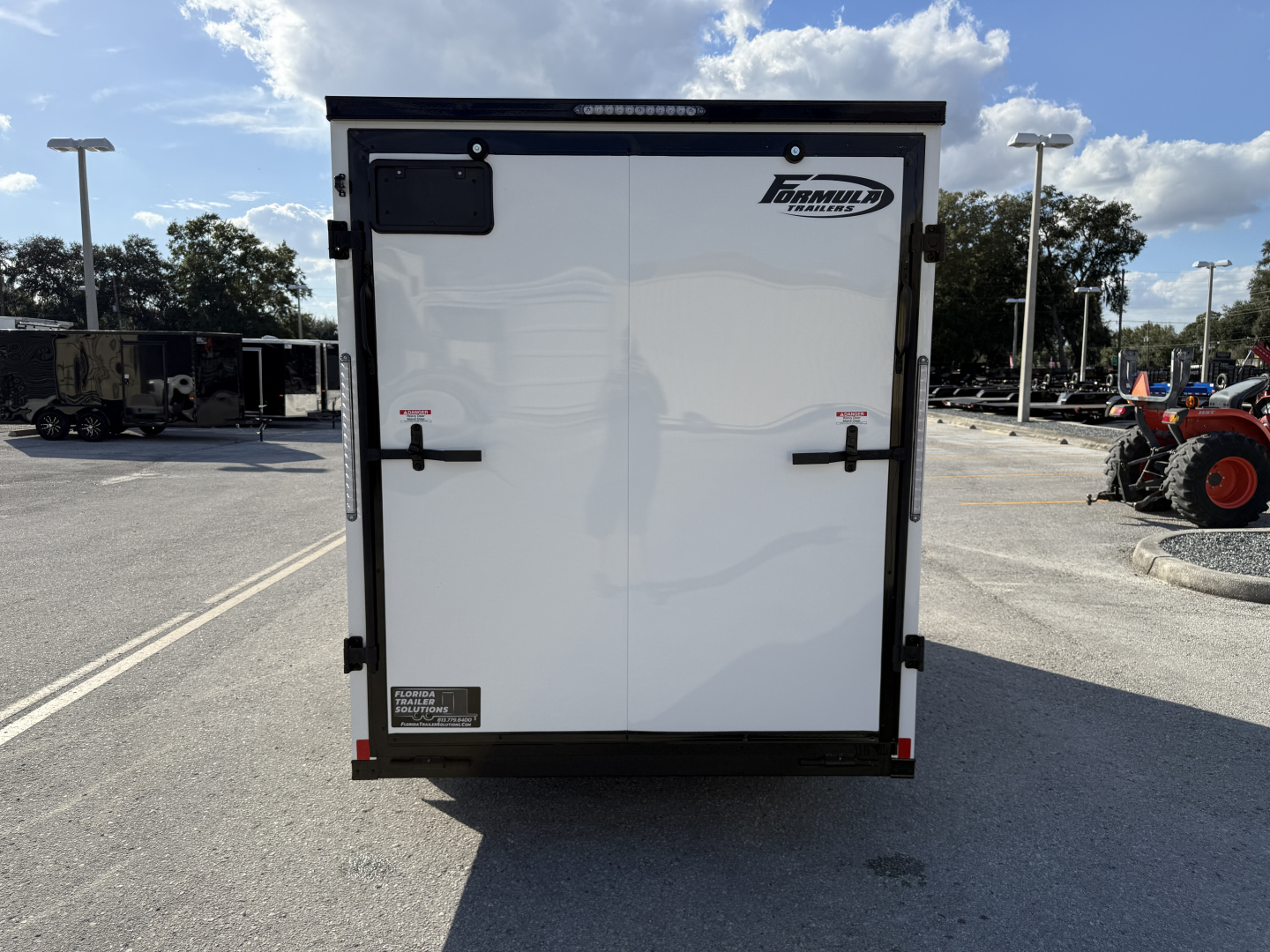 New 2026 Formula Trailers 6x12 3K Rear Ramp Door Black Out Package Cargo / Enclosed Trailer