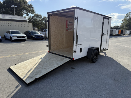 New 2026 Formula Trailers 6x12 3K Rear Ramp Door Black Out Package Cargo / Enclosed Trailer