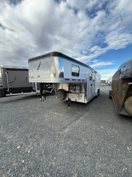 Used 2012 Featherlite Trailers Stock Combo Trailer-Weekender