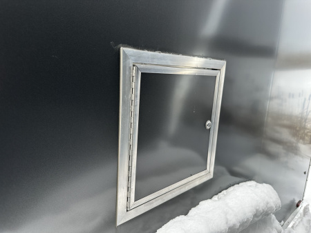 New 2026 Lightning Trailers 7X19 Aluminum 2-Place w/7ft Height Radar Pkg & Black Out Pkg Snowmobile Trailer