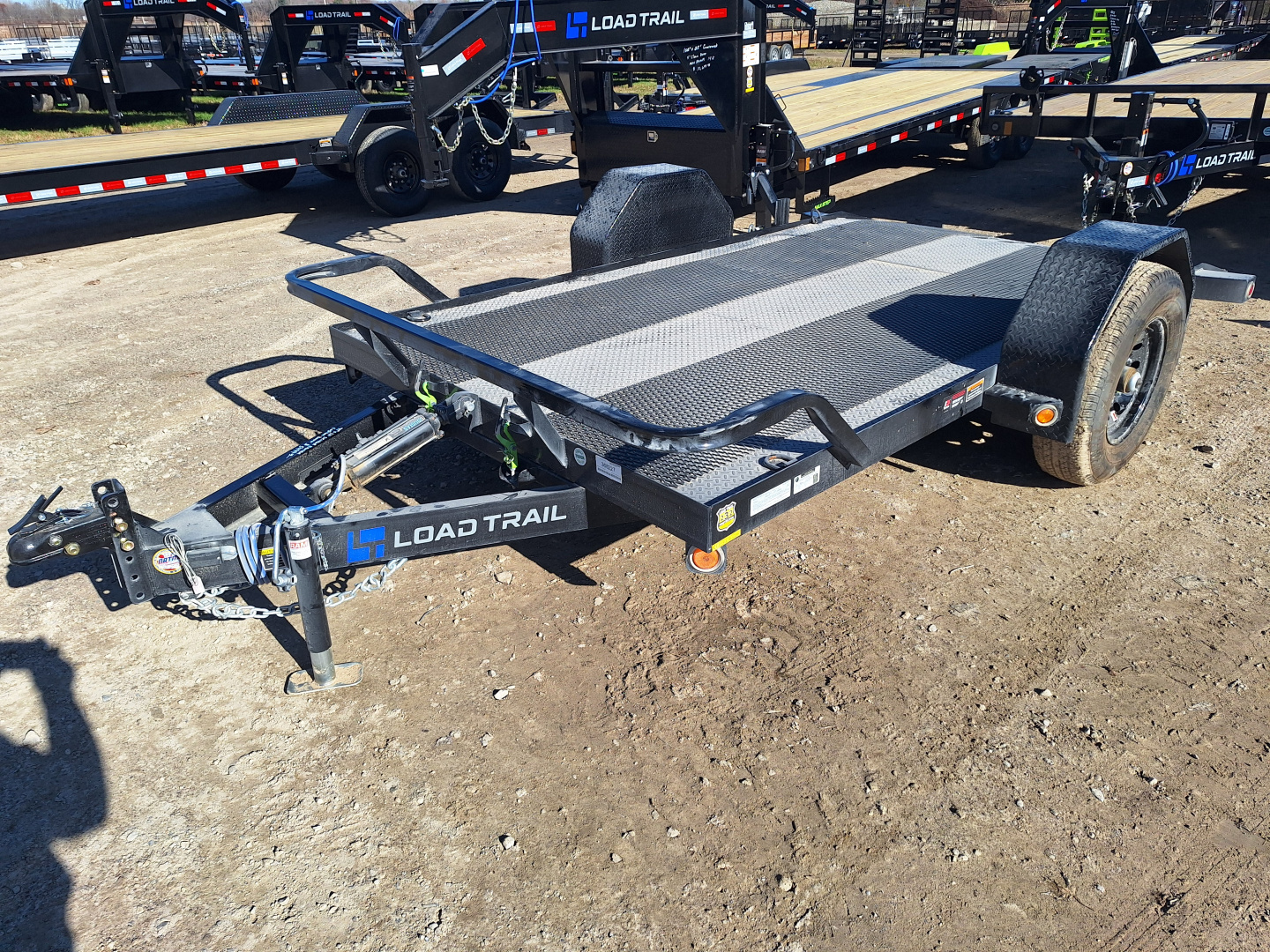 New 2026 Load Trail 77x12 Scissor Hauler Tilt Trailer