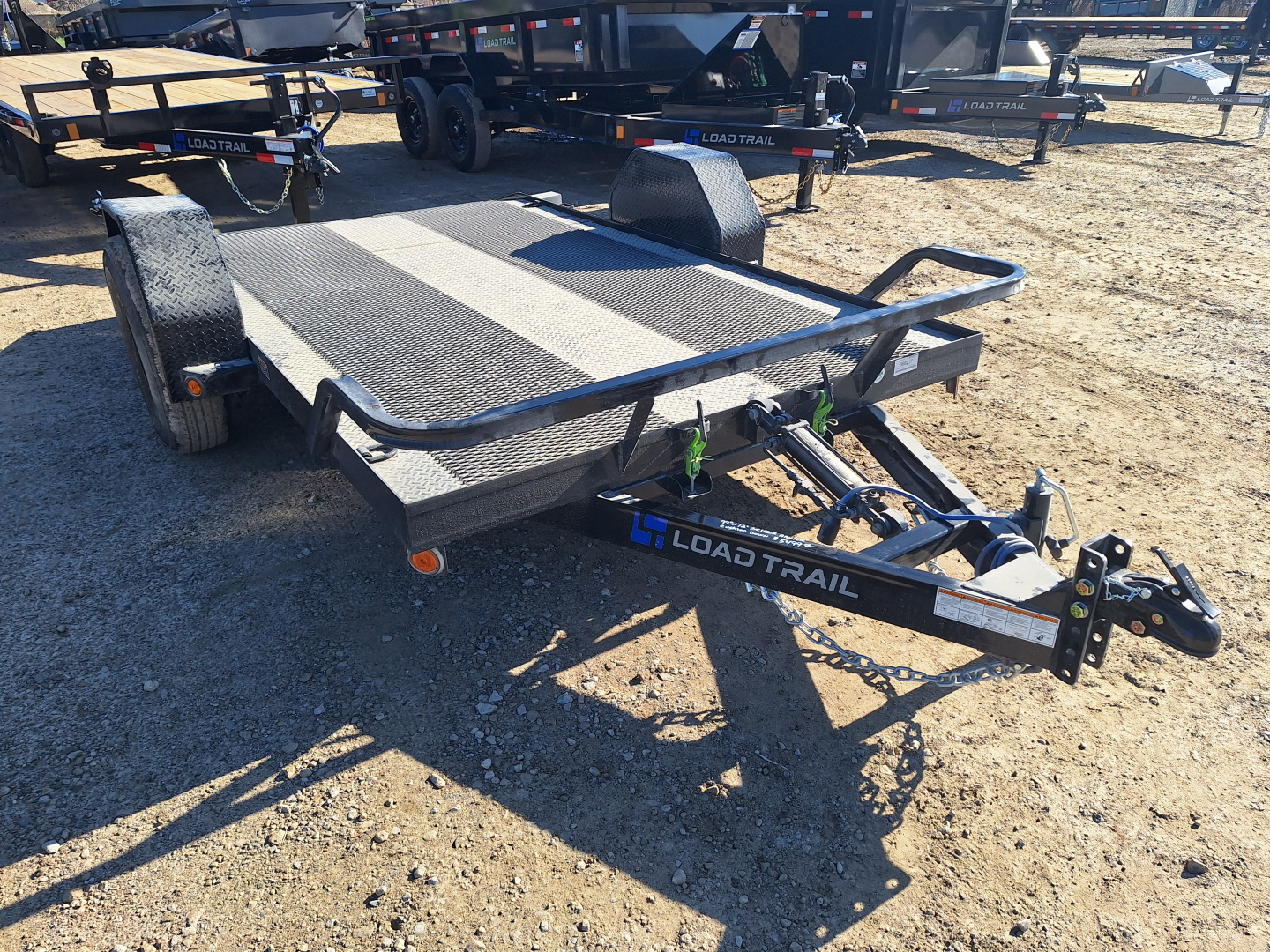 New 2026 Load Trail 77x12 Scissor Hauler Tilt Trailer