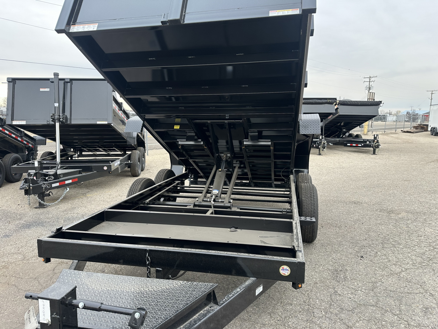 New 2025 Sure-Trac 82INX14 14k Dump Trailer