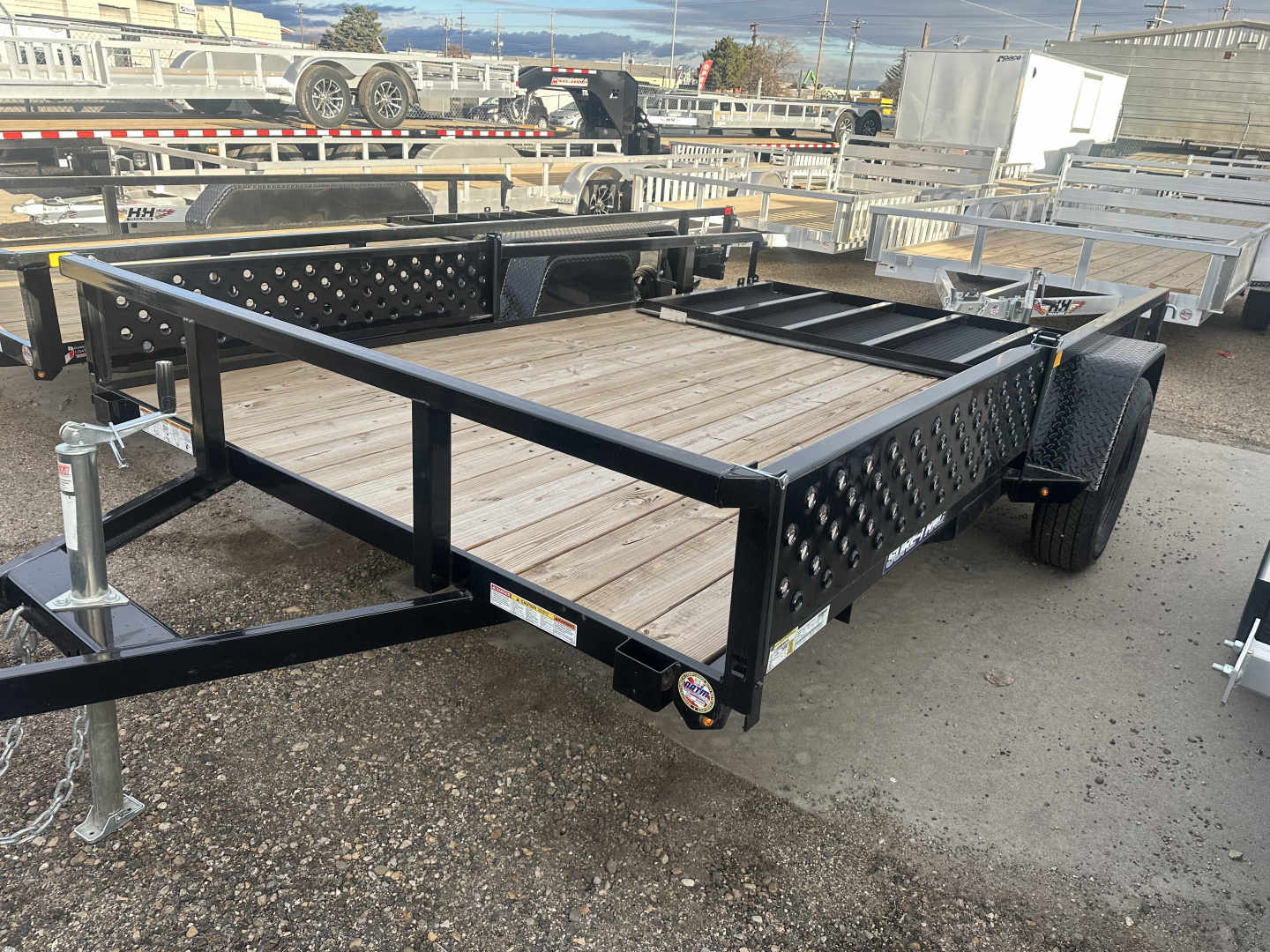 New 2025 Sure-Trac 7X12 3K ATV Trailer