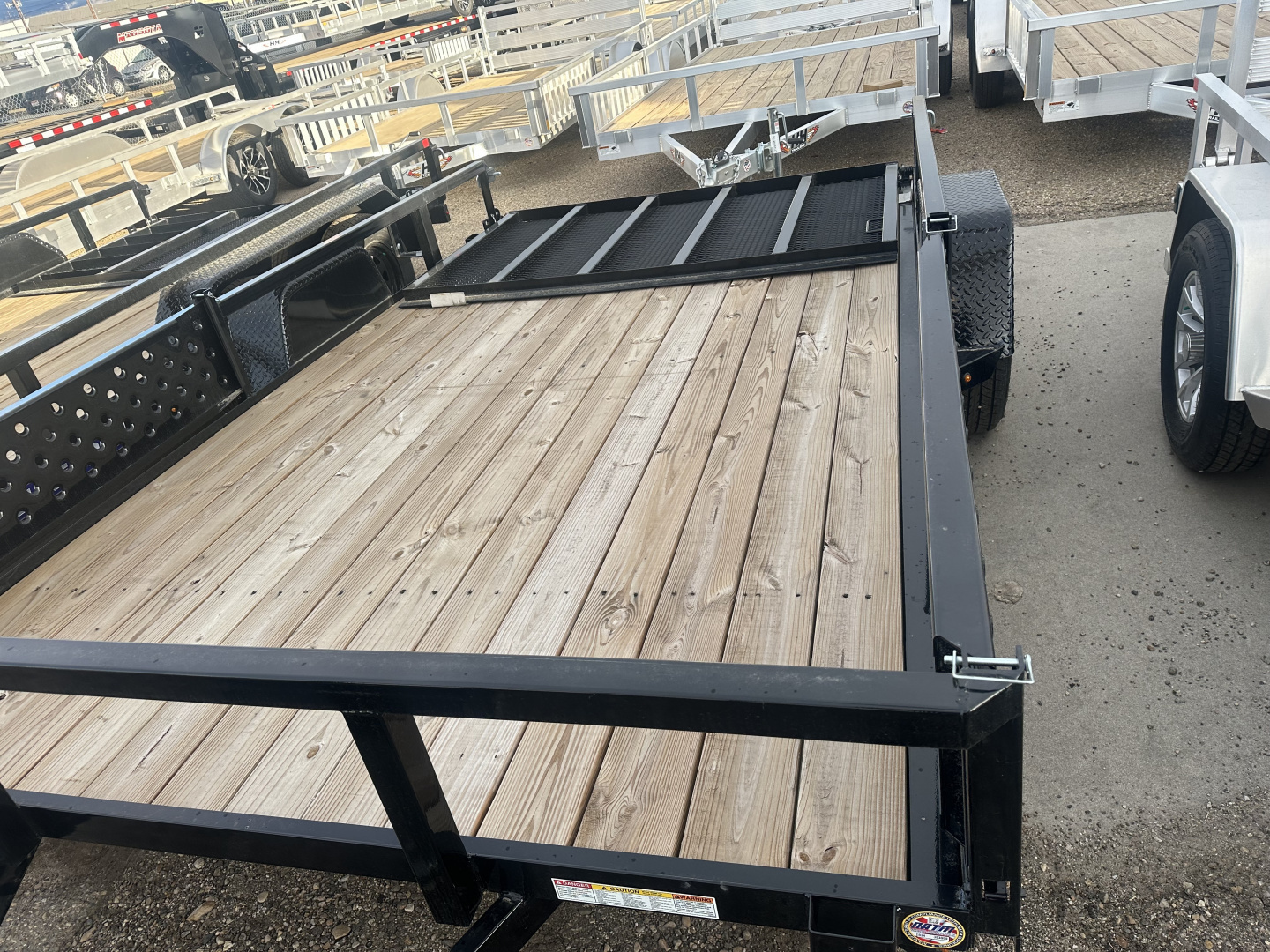 New 2025 Sure-Trac 7X12 3K ATV Trailer