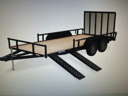 New 2025 Sure-Trac 7X12 3K ATV Trailer