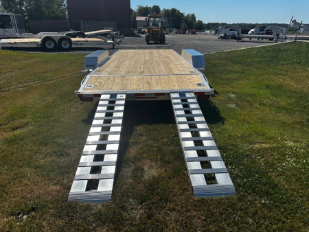 New 2026 Enbeck 18' All Aluminum Car Hauler/Equipment Hauler Equipment Trailer