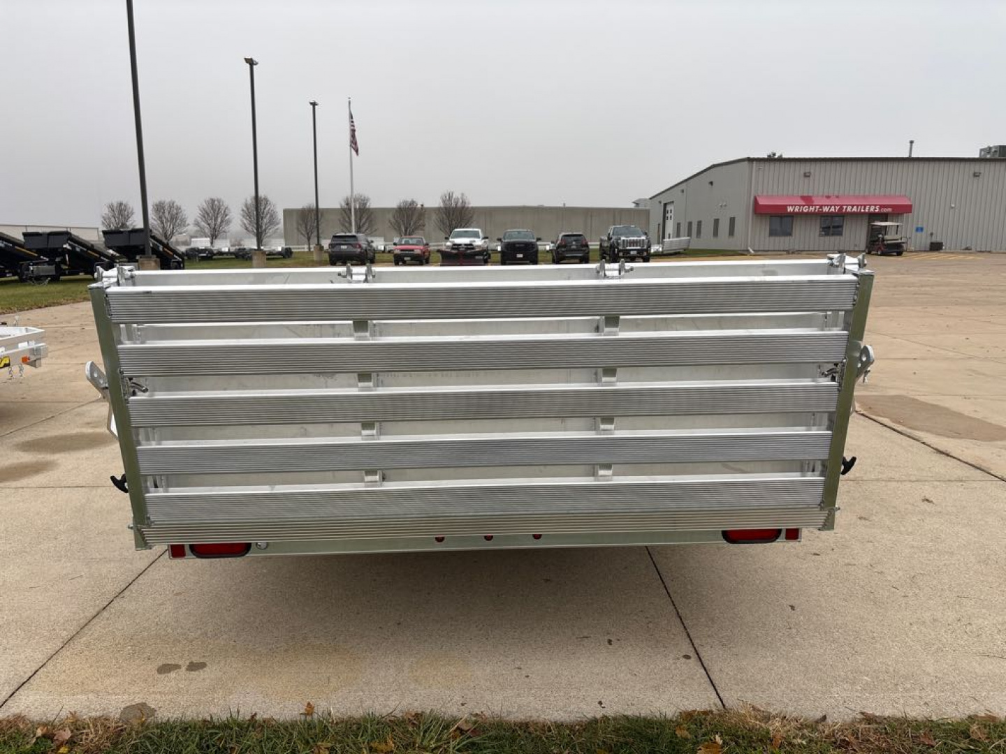 New 2026 Aluma 7814S-BT Utility Trailer