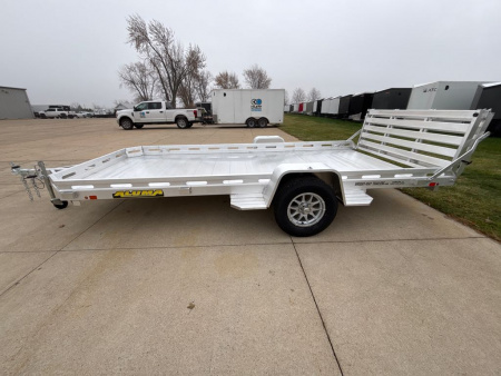 New 2026 Aluma 7814S-BT Utility Trailer