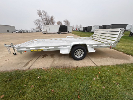 New 2026 Aluma 7814S-BT Utility Trailer