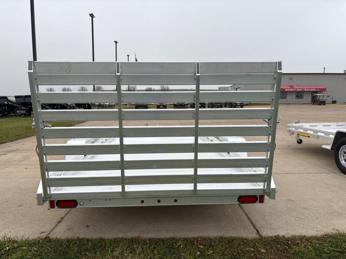 New 2026 Aluma 7814S-TG Utility Trailer