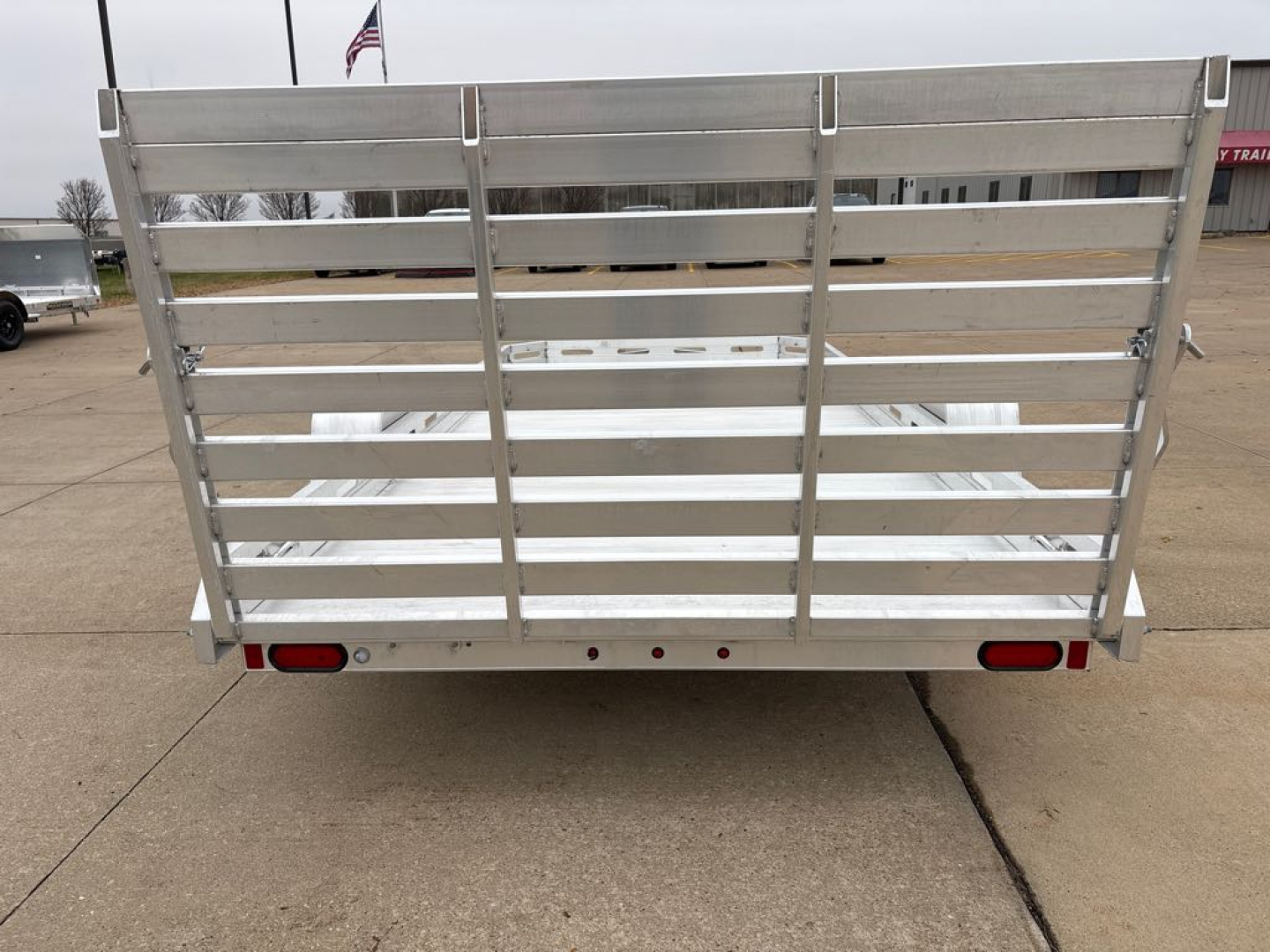 New 2026 Aluma 7814S-TG Utility Trailer