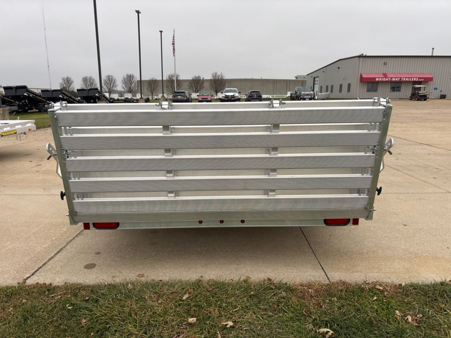 New 2026 Aluma 7814TA-EL-BT-RTD Utility Trailer