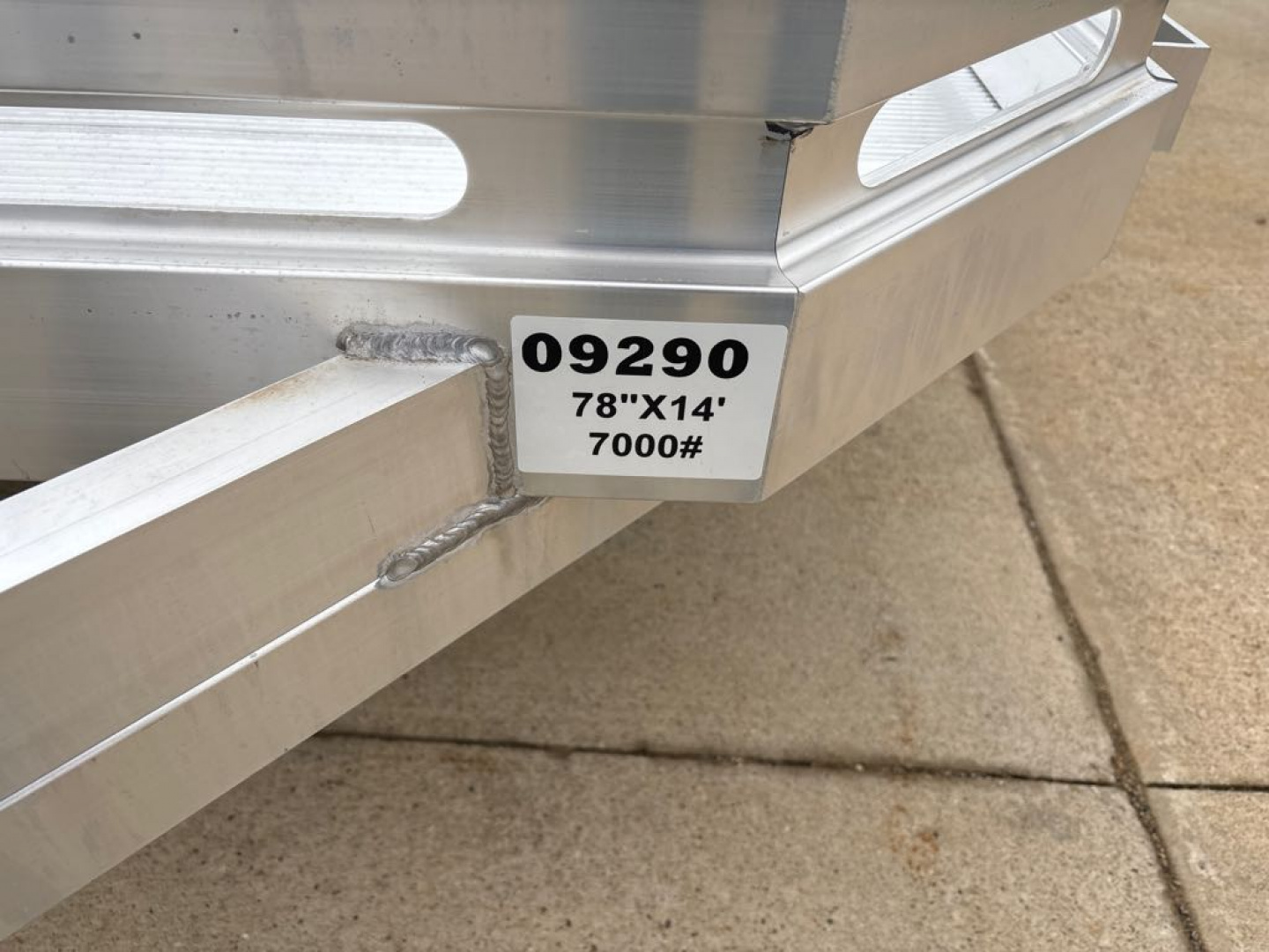 New 2026 Aluma 7814TA-EL-BT-RTD Utility Trailer