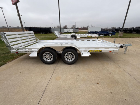 New 2026 Aluma 7814TA-EL-BT-RTD Utility Trailer
