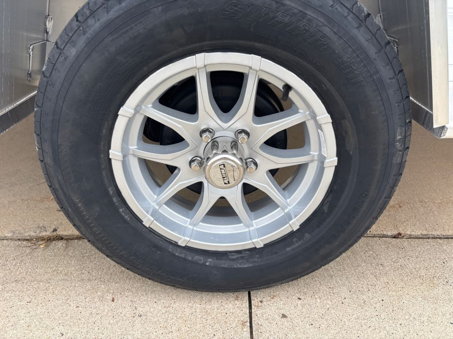 New 2026 Aluma 7815S-EL-TG Utility Trailer