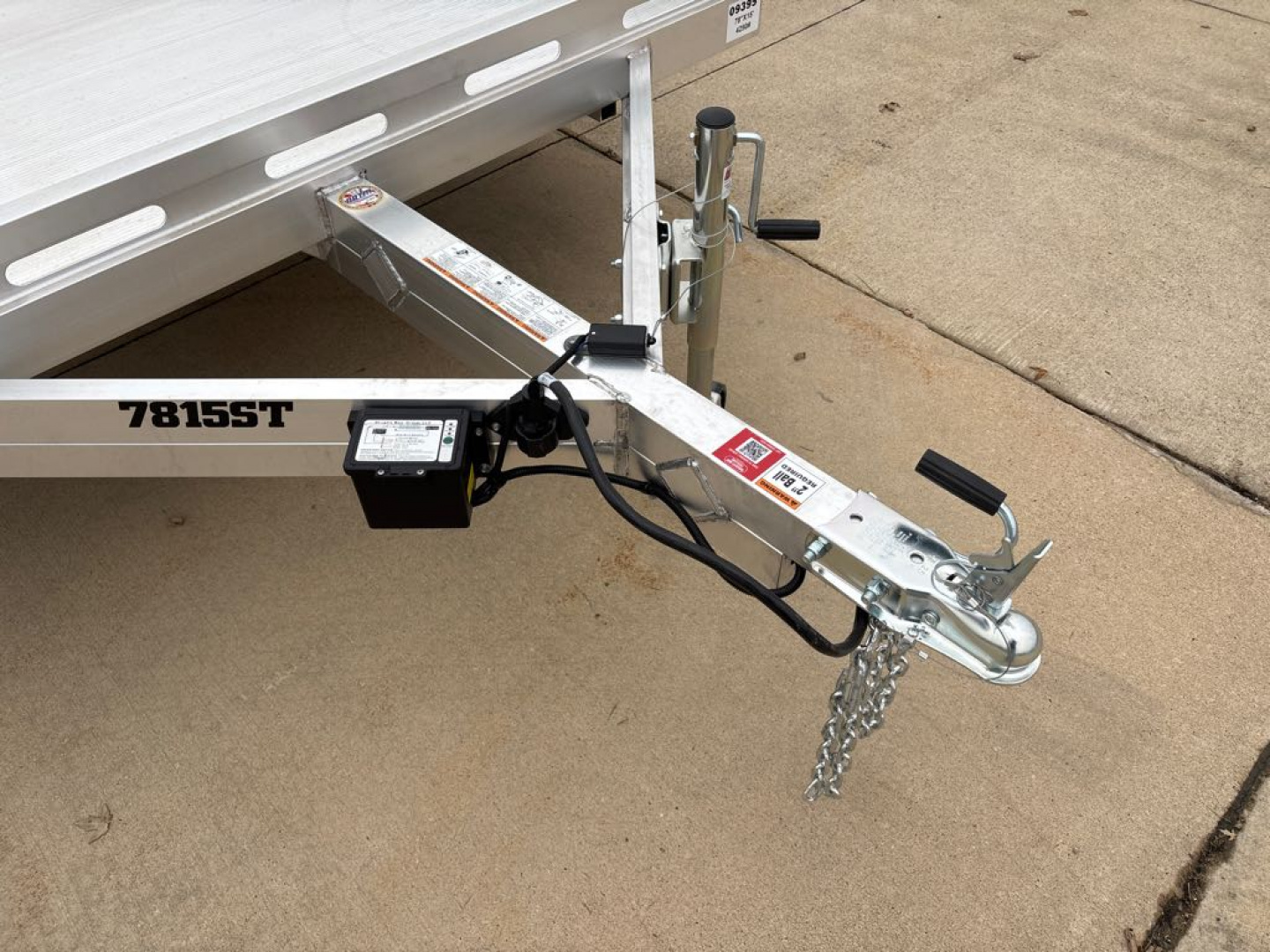 New 2026 Aluma 7815S-EL-TG Utility Trailer