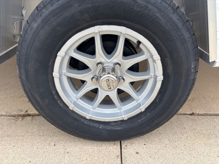 New 2026 Aluma 7815S-EL-TG Utility Trailer