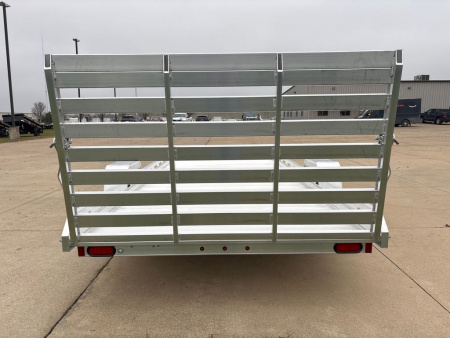 New 2026 Aluma 7815S-EL-TG Utility Trailer