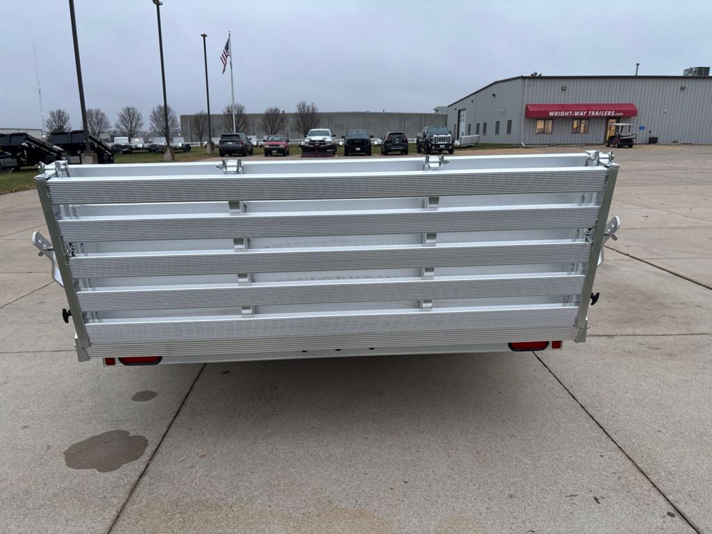 New 2026 Aluma 8016TA-EL-BT-RTD Utility Trailer