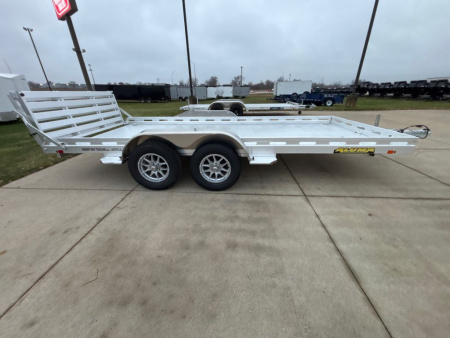 New 2026 Aluma 8016TA-EL-BT-RTD Utility Trailer