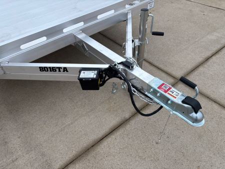 New 2026 Aluma 8016TA-EL-BT-RTD Utility Trailer