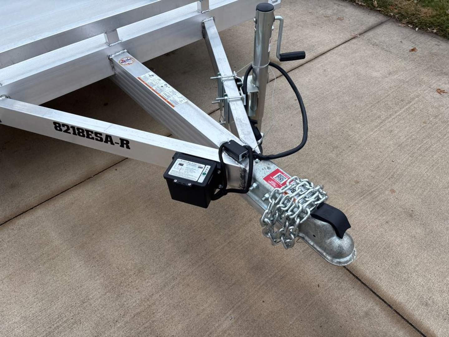 New 2026 Aluma 8218ESA-TA-EL-R-RTD Utility Trailer