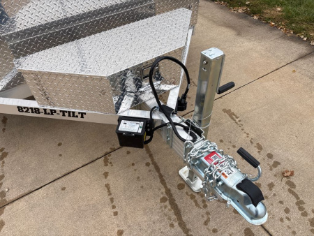 New 2026 Aluma 8218LP-TILT-TA-EL-R- Utility Trailer