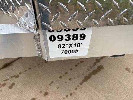 New 2026 Aluma 8218LP-TILT-TA-EL-R- Utility Trailer