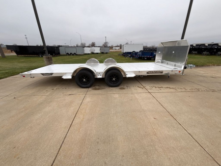 New 2026 Aluma 8218LP-TILT-TA-EL-R- Utility Trailer