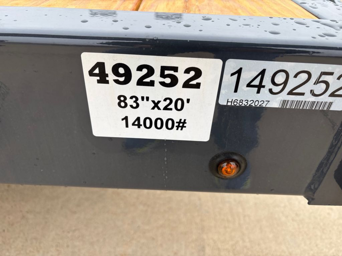 New 2026 Lamar Trailers H6832027 Utility Trailer