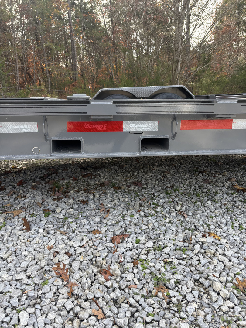 New 2026 Diamond C HDT210 Tilt Trailer 24’ 15K 2 SPEED JACK 20K G.V.W.R. FORK HOLDERS