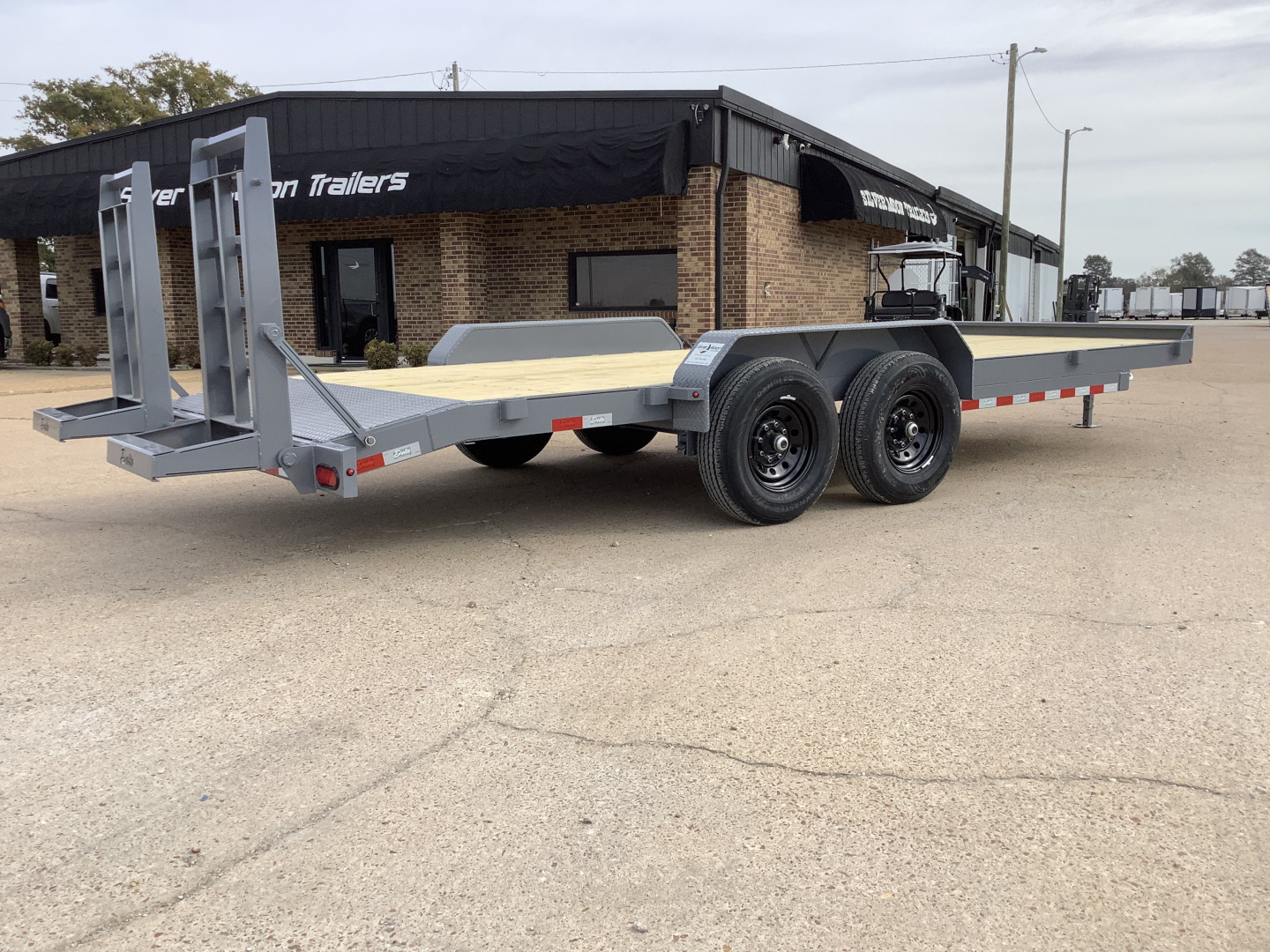 New 2026 Delta Trailers 27EB-PS Equipment Trailer