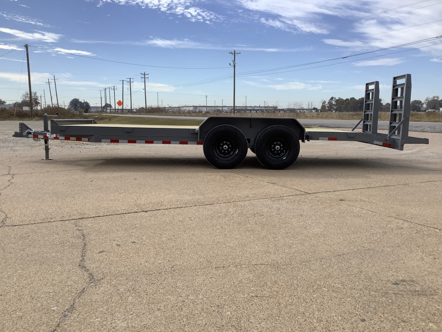 New 2026 Delta Trailers 27EB-PS Equipment Trailer