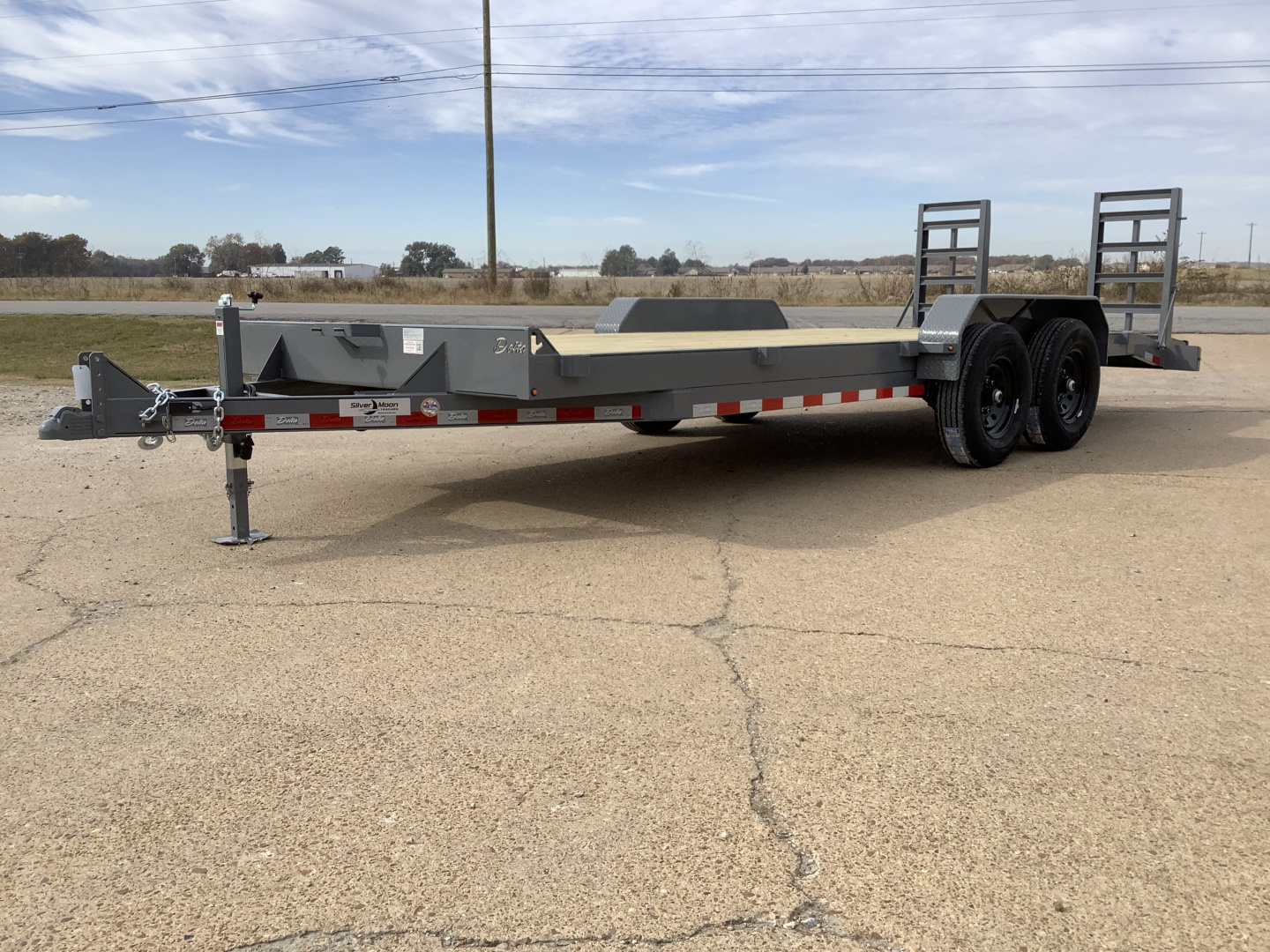 New 2026 Delta Trailers 27EB-PS Equipment Trailer