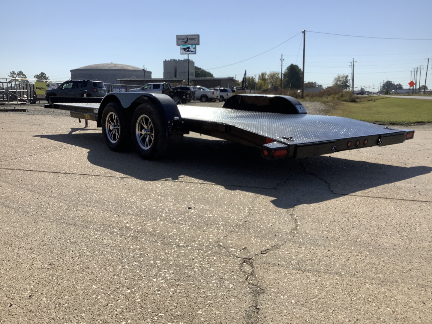 New 2026 Big Tex 70DM-20 Tandem Axle Steel Floor (7K) 83x20 Car Hauler