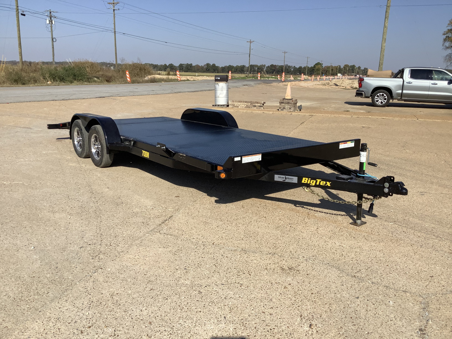 New 2026 Big Tex 70DM-20 Tandem Axle Steel Floor (7K) 83x20 Car Hauler