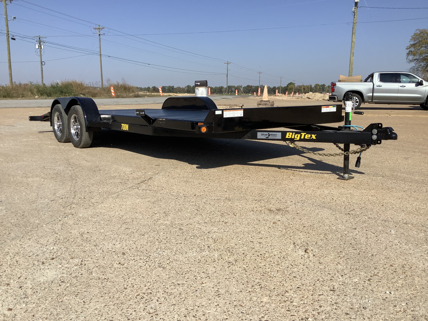 New 2026 Big Tex 70DM-20 Tandem Axle Steel Floor (7K) 83x20 Car Hauler