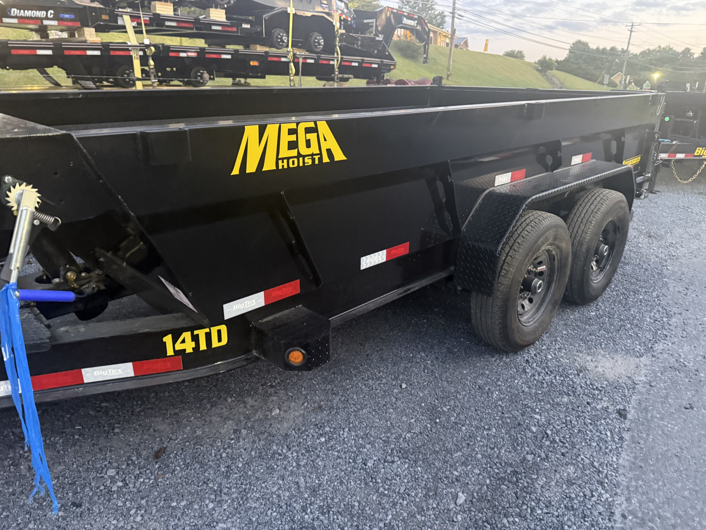 New 2026 BIG TEX 14 TD 5 STAGE TELESCOPIC DUMP TRAILER 7 GAUGE FLOOR 15.4 G.V.W.R.