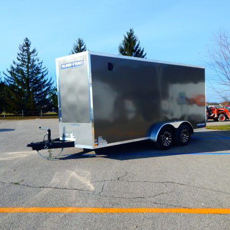 New 2026 Sure-Trac 7x16 10k Pro-Series Wedge Cargo / Enclosed Trailer