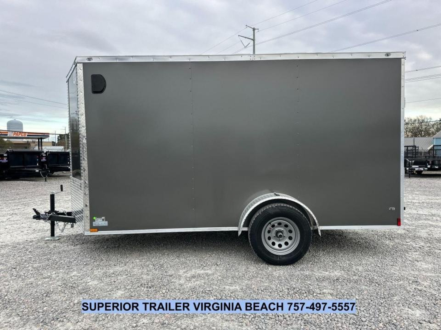 New 2026 Anvil 6X12 w/Ramp Cargo / Enclosed Trailer