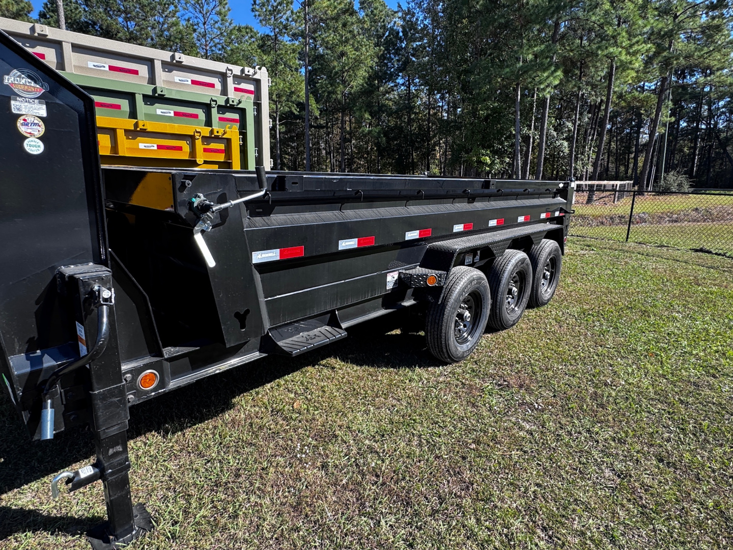 New 2026 Iron Bull 83X16 TRI-AXLE GOOSENECK 21K Dump Trailer